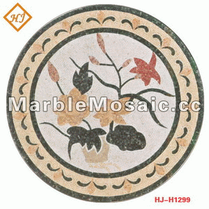 flowers marble mosaic medallion - [hot sell]Yunfu HuanJian Stone Ltd.